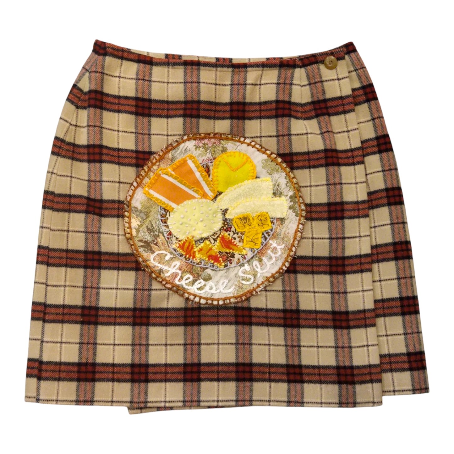 Cheese Slut Skirt by Becky Bacsik