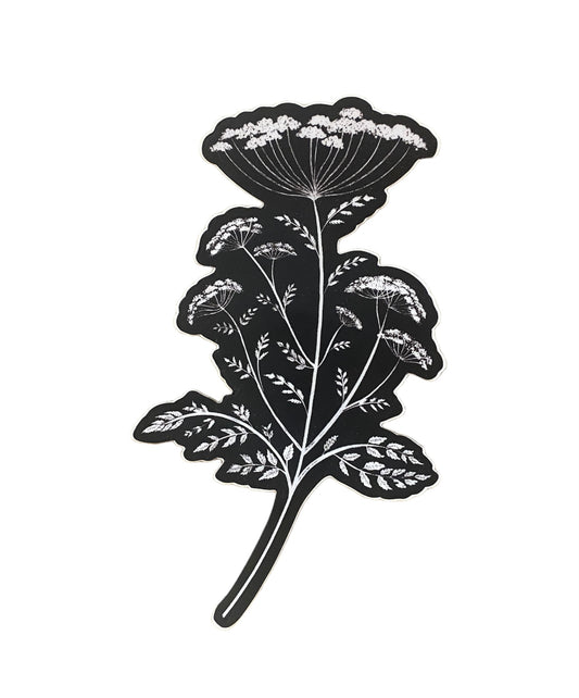 Dark Floral Stickers by Jonathan Soren