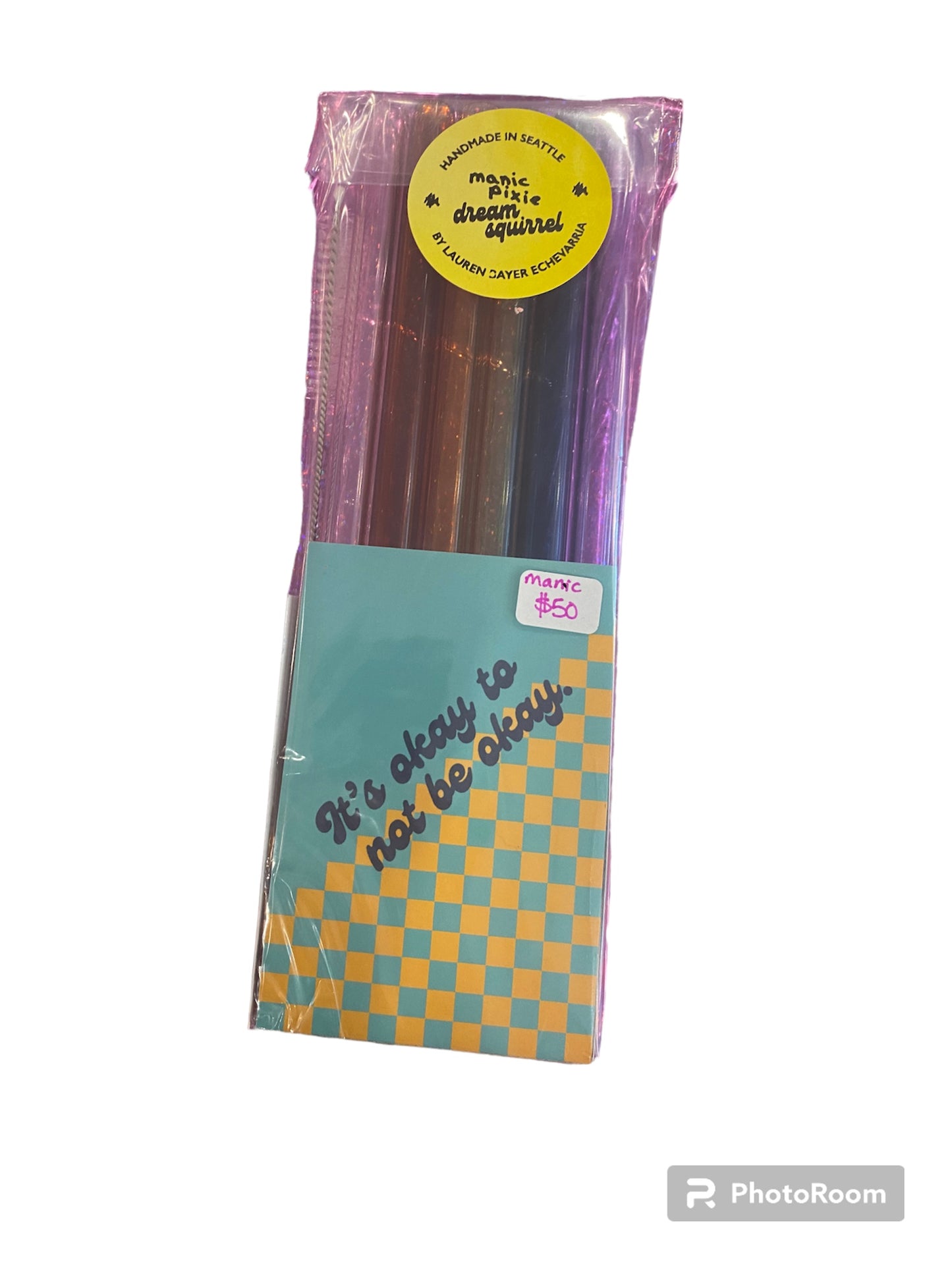 Reusable Straw Set by manic pixie dream squirrel