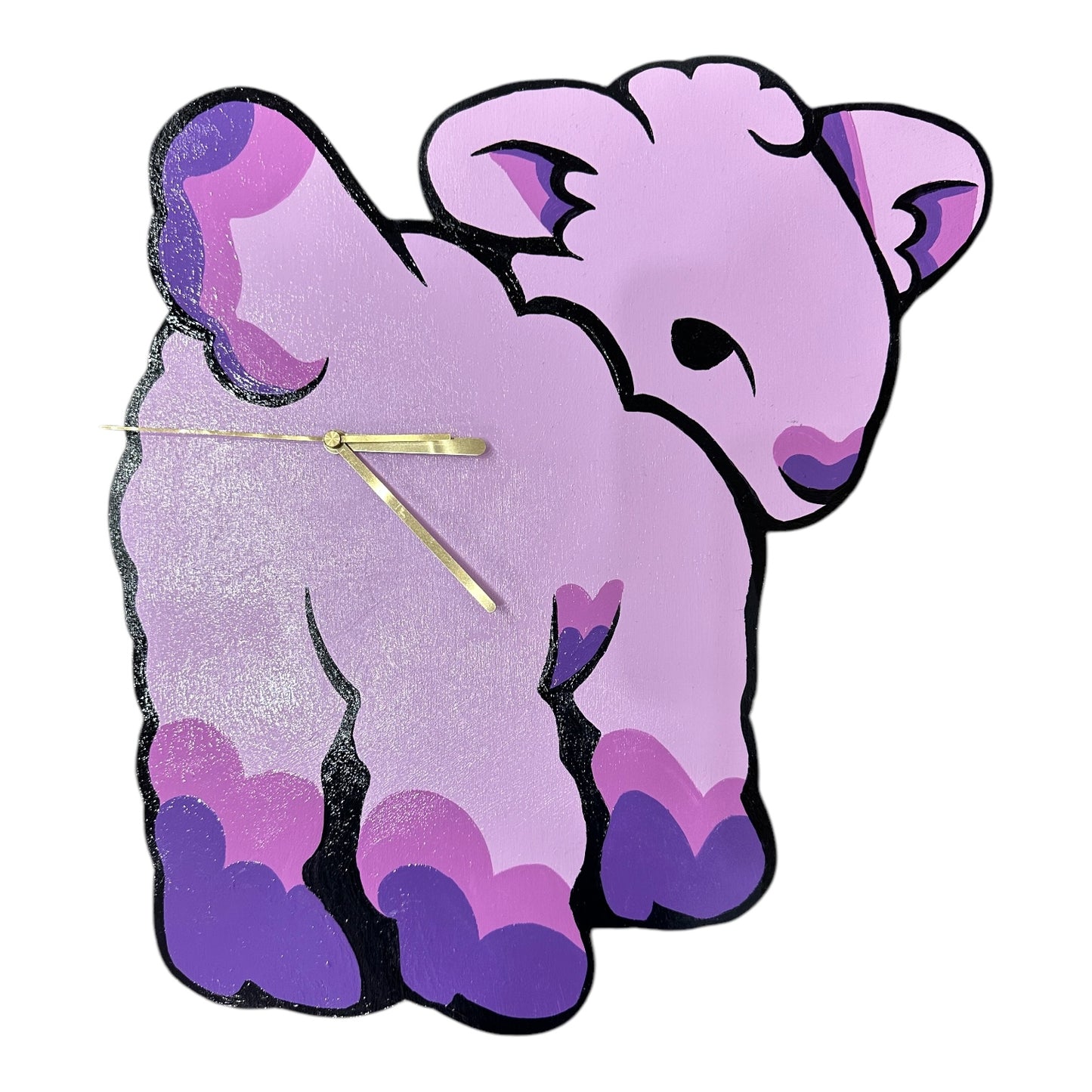 Lamb Clock by Welcome Gnome
