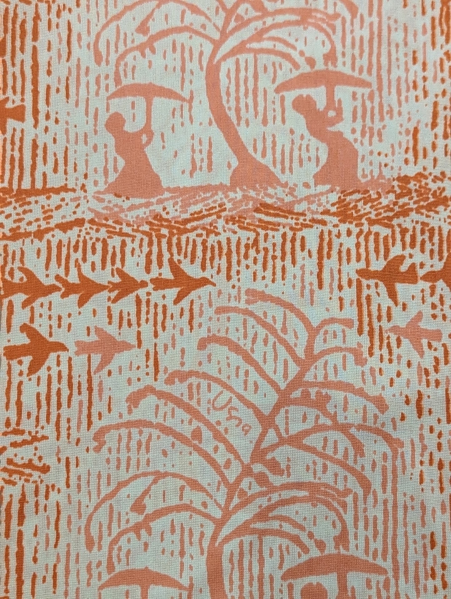 1970s Umbrella Lady Novelty Print Shirt by Vera Neumann