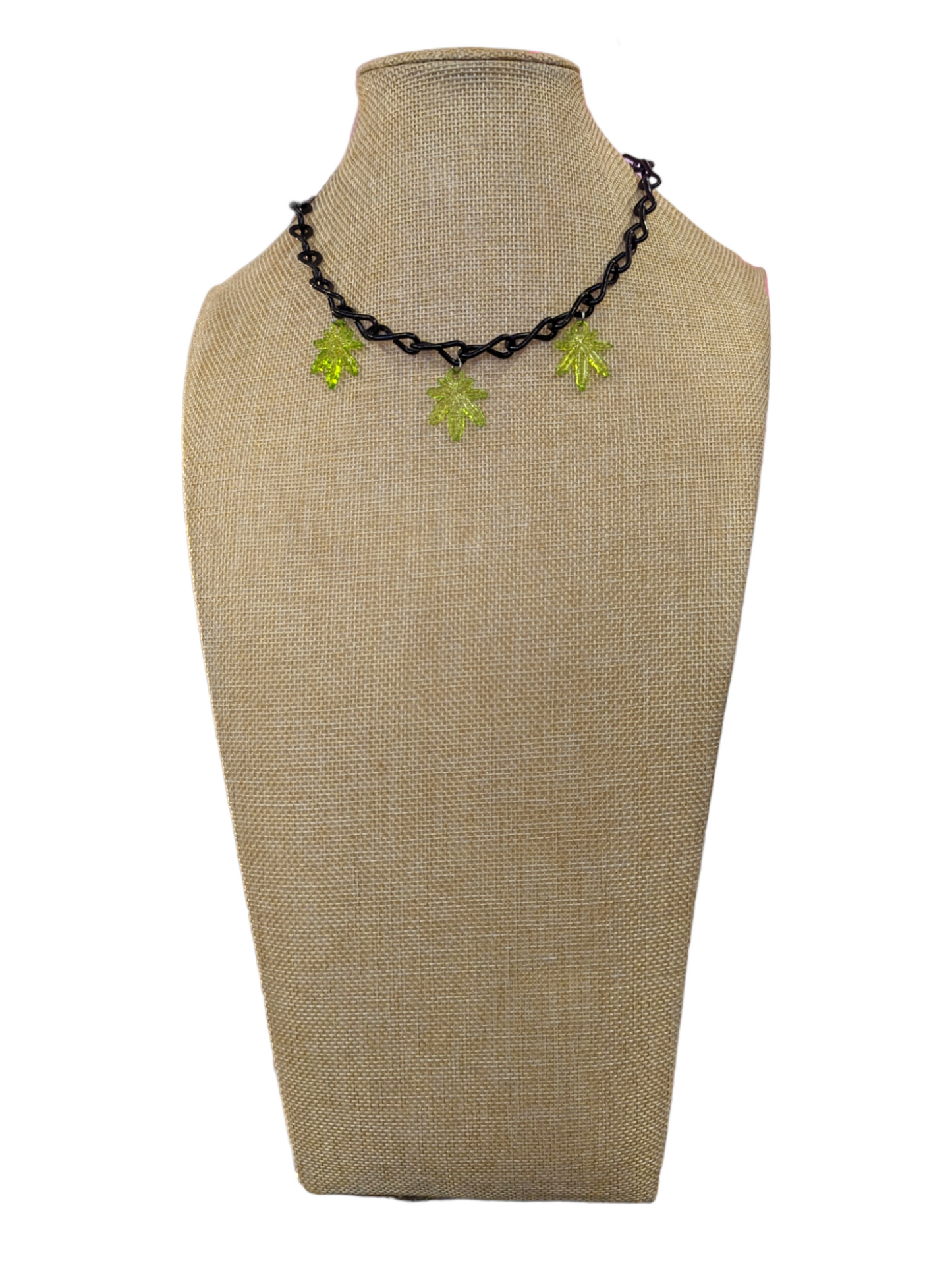 Handmade Leafy Choker by No Chunks No Goop