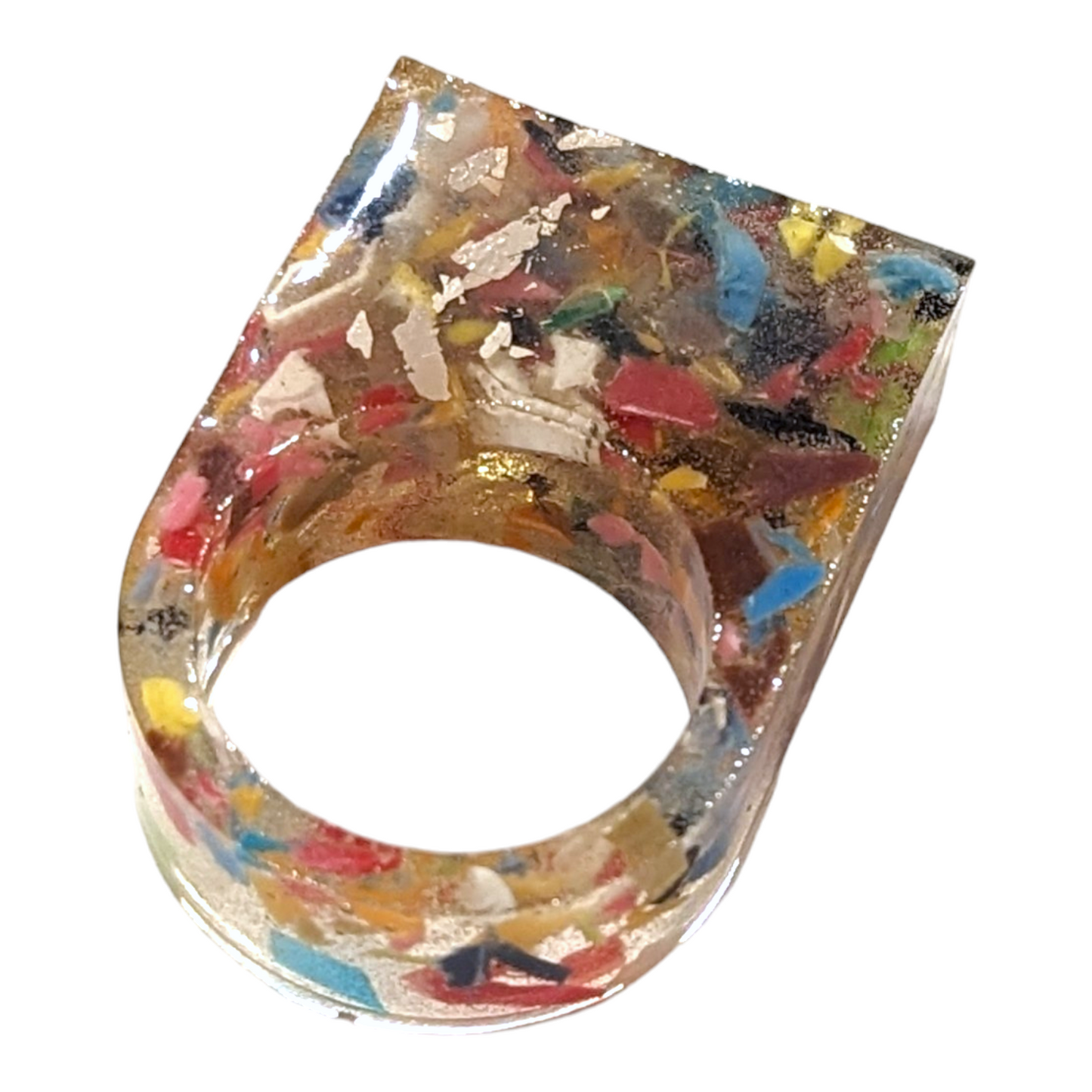 Recycled Plastic Rings by Cool Trash