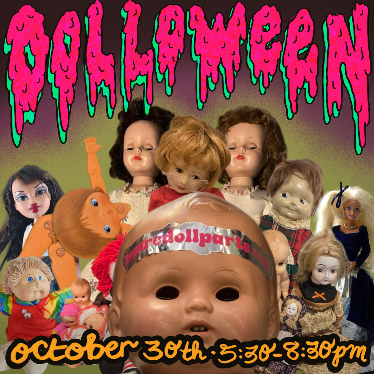 DOLLOWEEN! - Friday, October 30th - 5:30-8:30pm