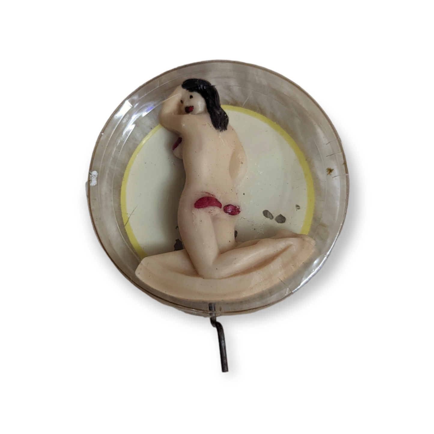 1950s Novelty “Behind the 8 Ball” Lady