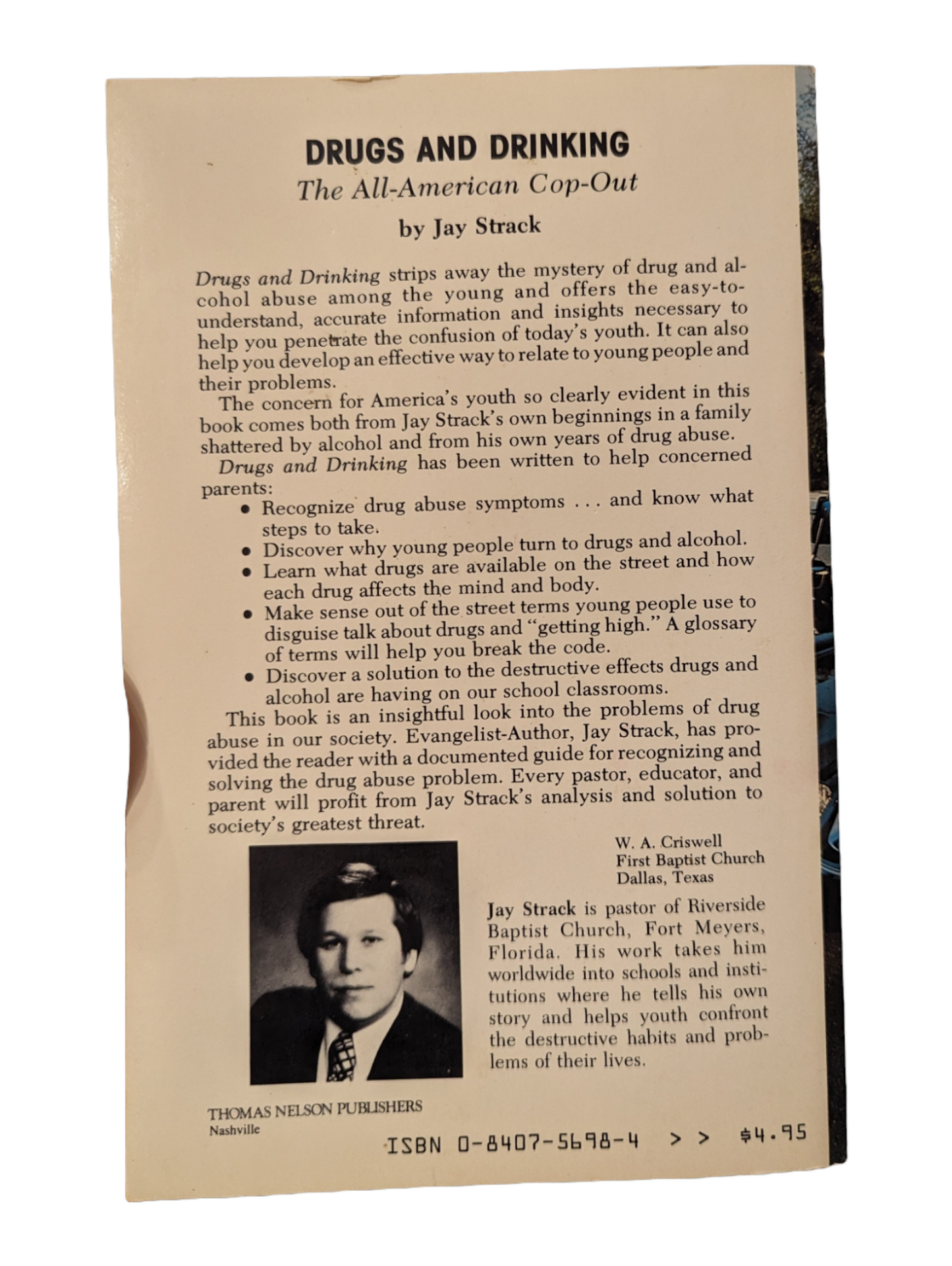 Drugs and Drinking: The All-American Cop-Out Book