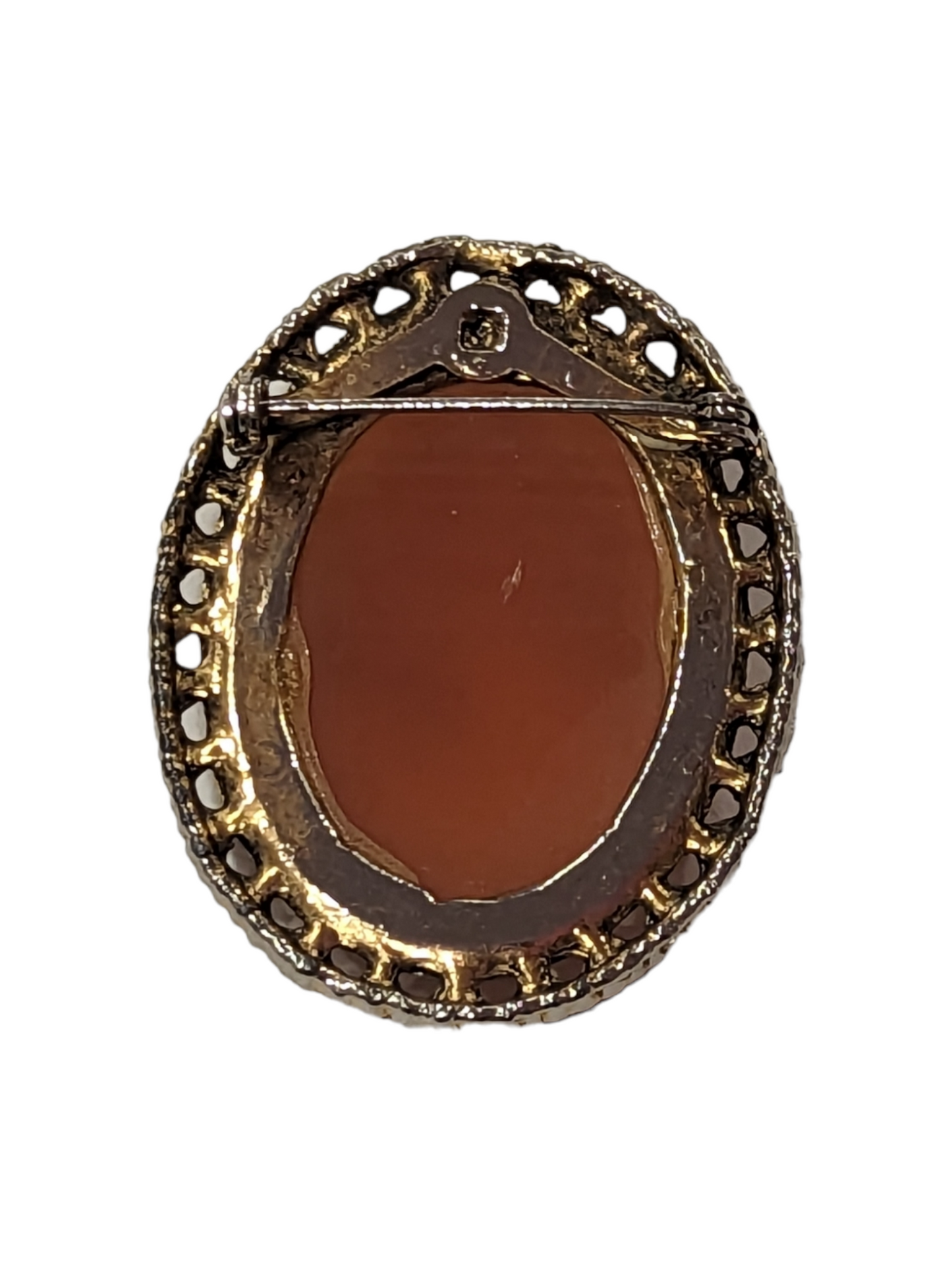 Vintage Large Cameo Brooch
