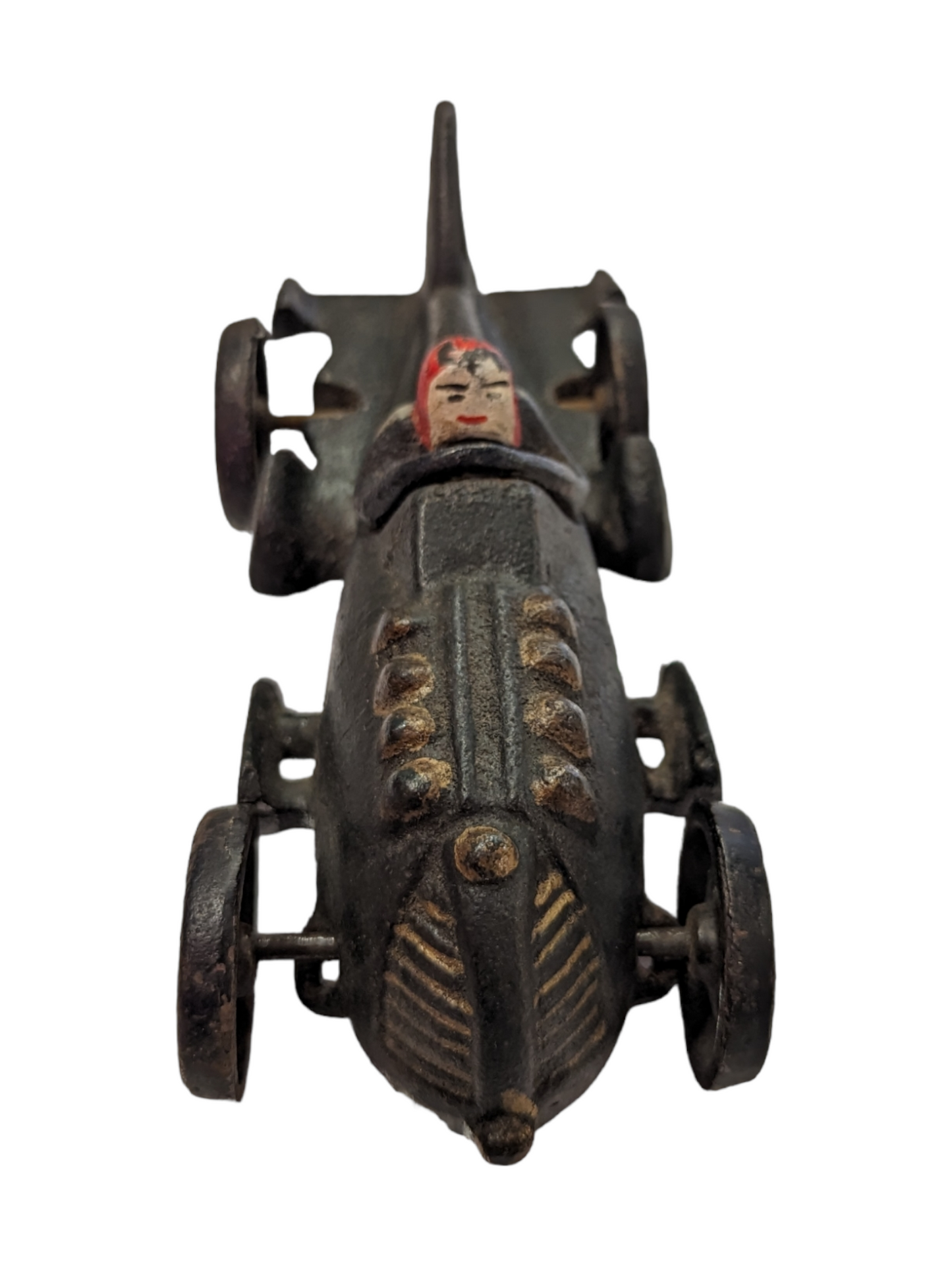 Antique Hubley Cast Iron Racecar