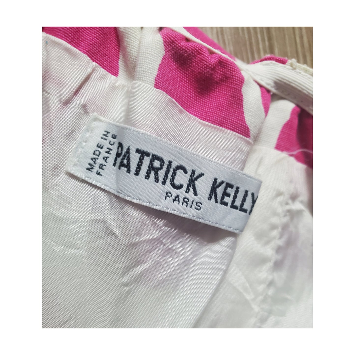 Rare 1980's Patrick Kelly Zebra/Fingerprint Dress