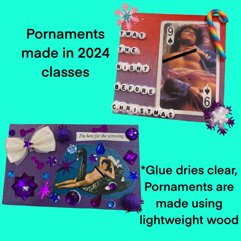 DIY Pornaments Workshop with Batch Life - Tuesday, December 16th - 6:30-8:30pm