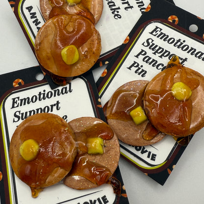 Emotional Support Pin Buddies by Anna Chovie