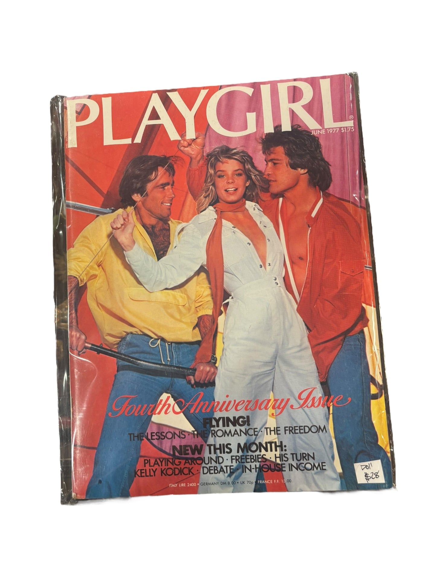 Assorted Vintage Playgirl Magazines