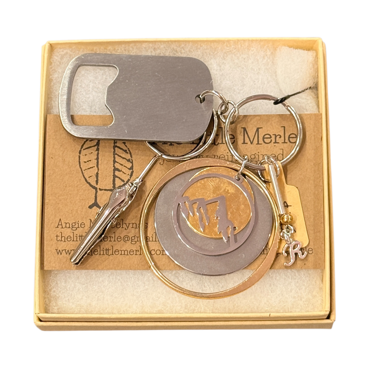 Rainier Multi Tool Bag Charm by the Little Merle