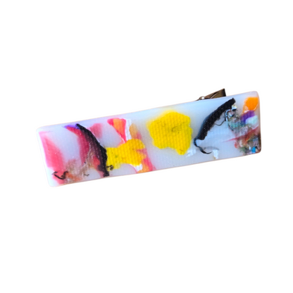 Recycled Plastic Hair Clips by Cool Trash