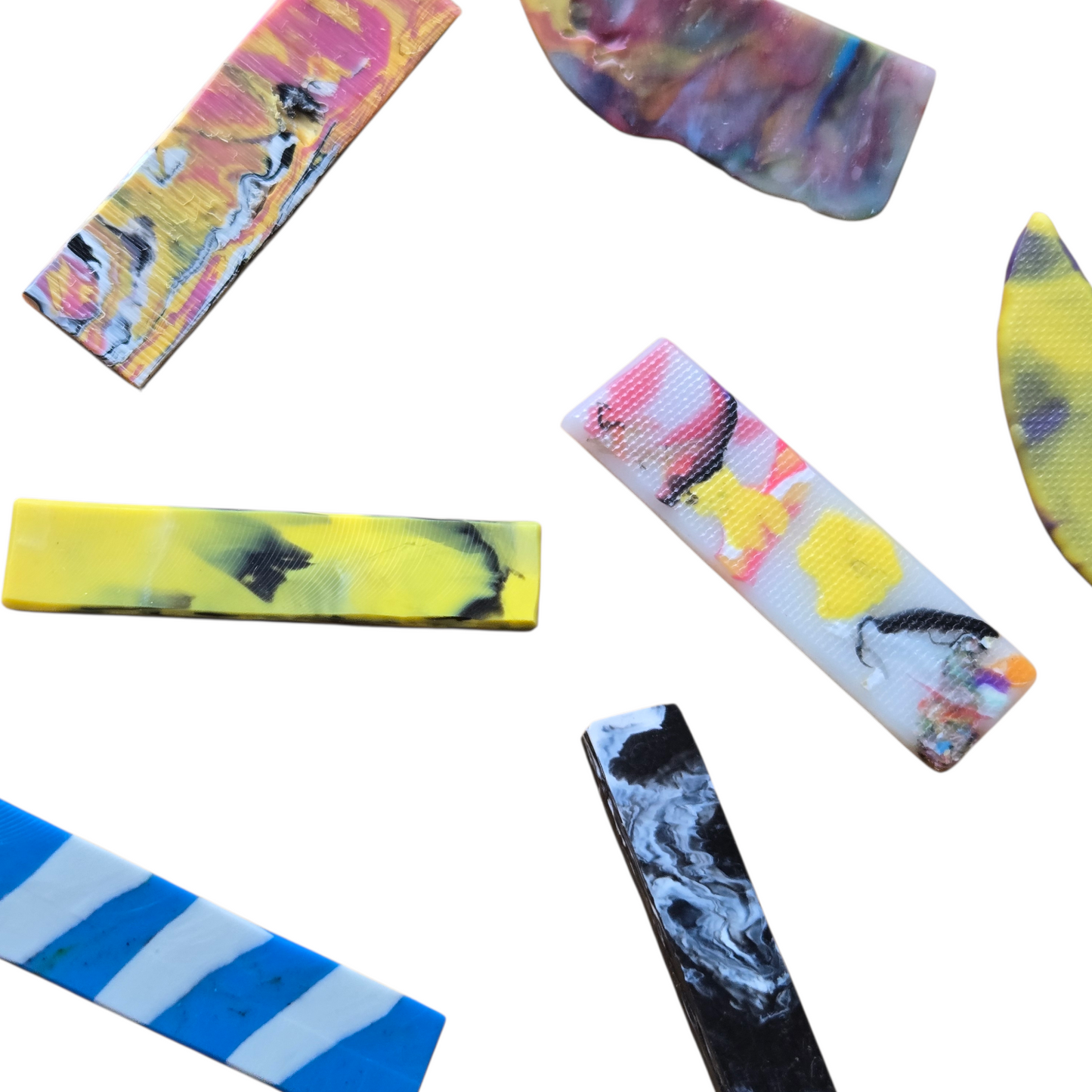 Recycled Plastic Hair Clips by Cool Trash