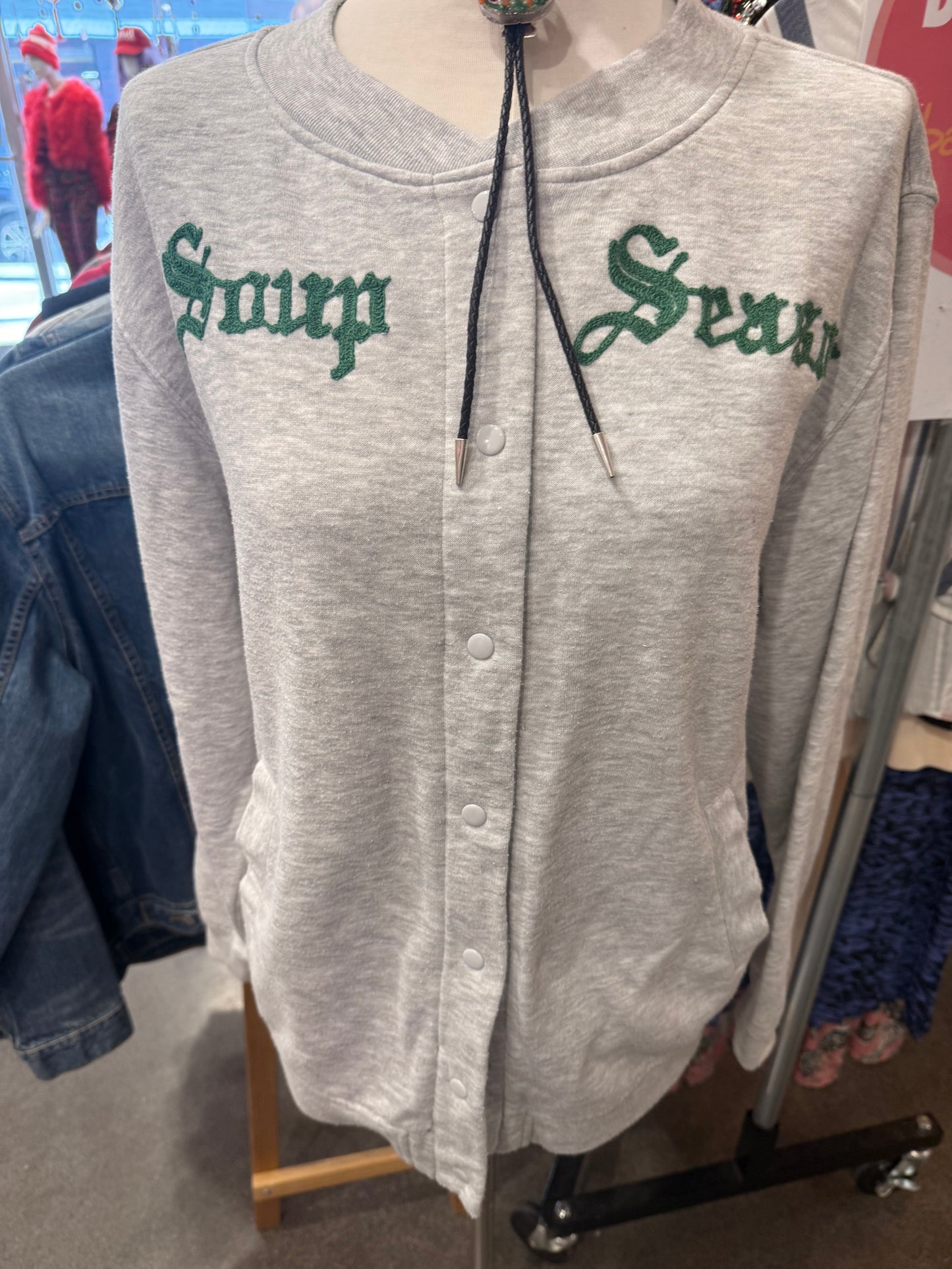 Embroidered Sweatshirts by Seattle Chainstitch Massacre