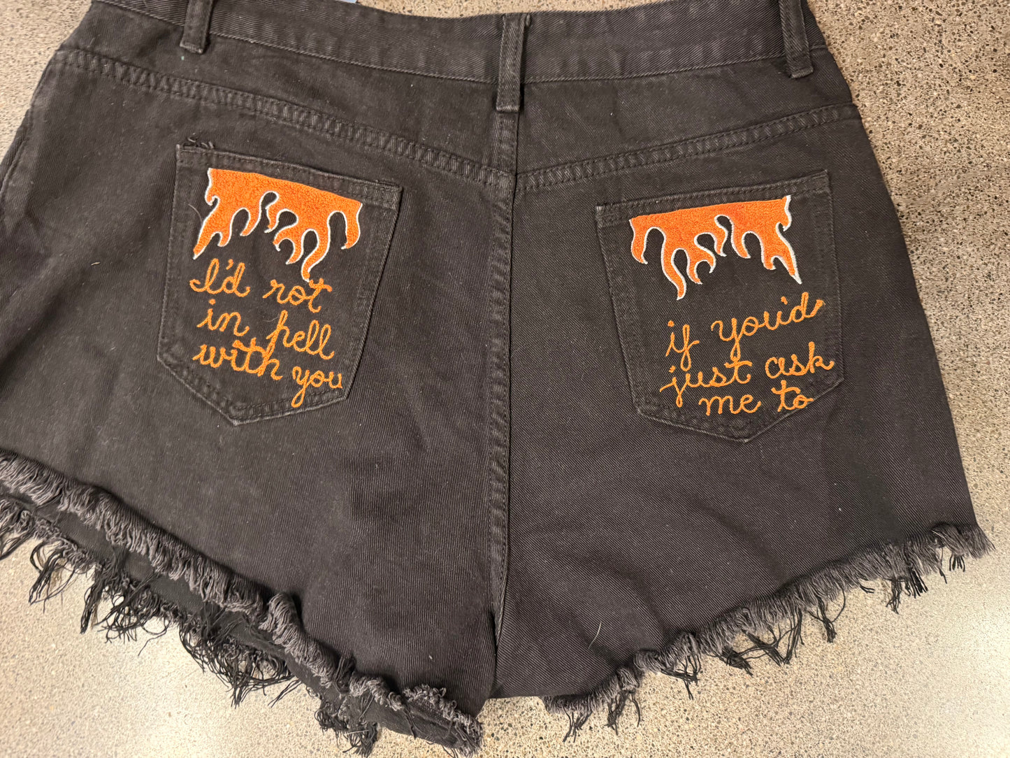 Embroidered Pants + Jeans by Seattle Chainstitch Massacre