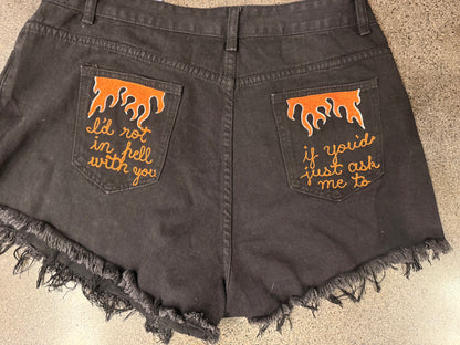 Embroidered Pants + Jeans by Seattle Chainstitch Massacre