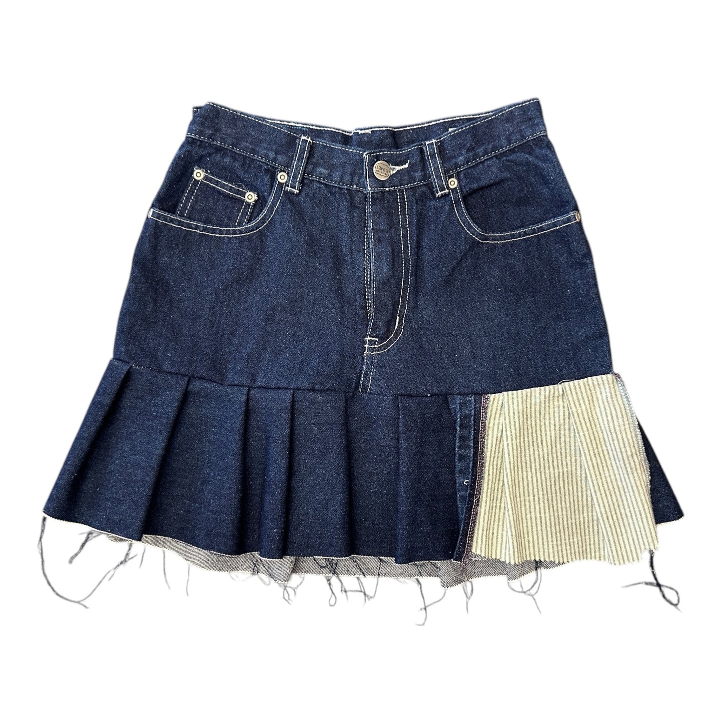 Patchwork Denim Shorts & Skirts by Grandmother Goods