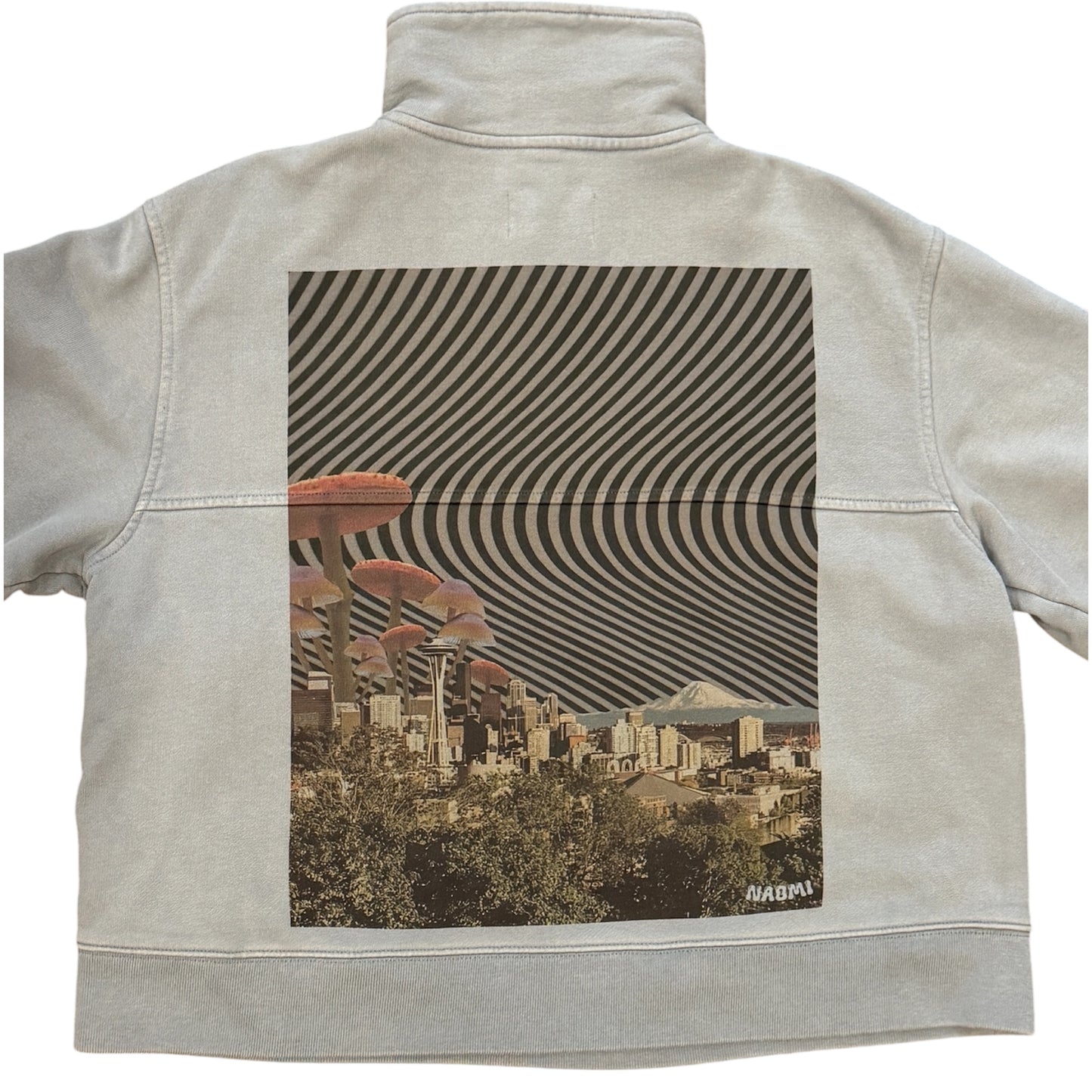 Printed Collage Tops by Naomi Amber Dawn