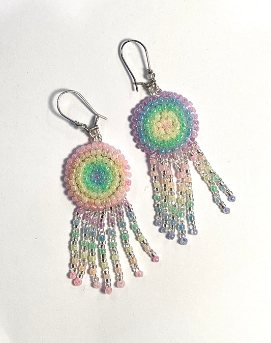 Hand Beaded Earrings by Arpeggio
