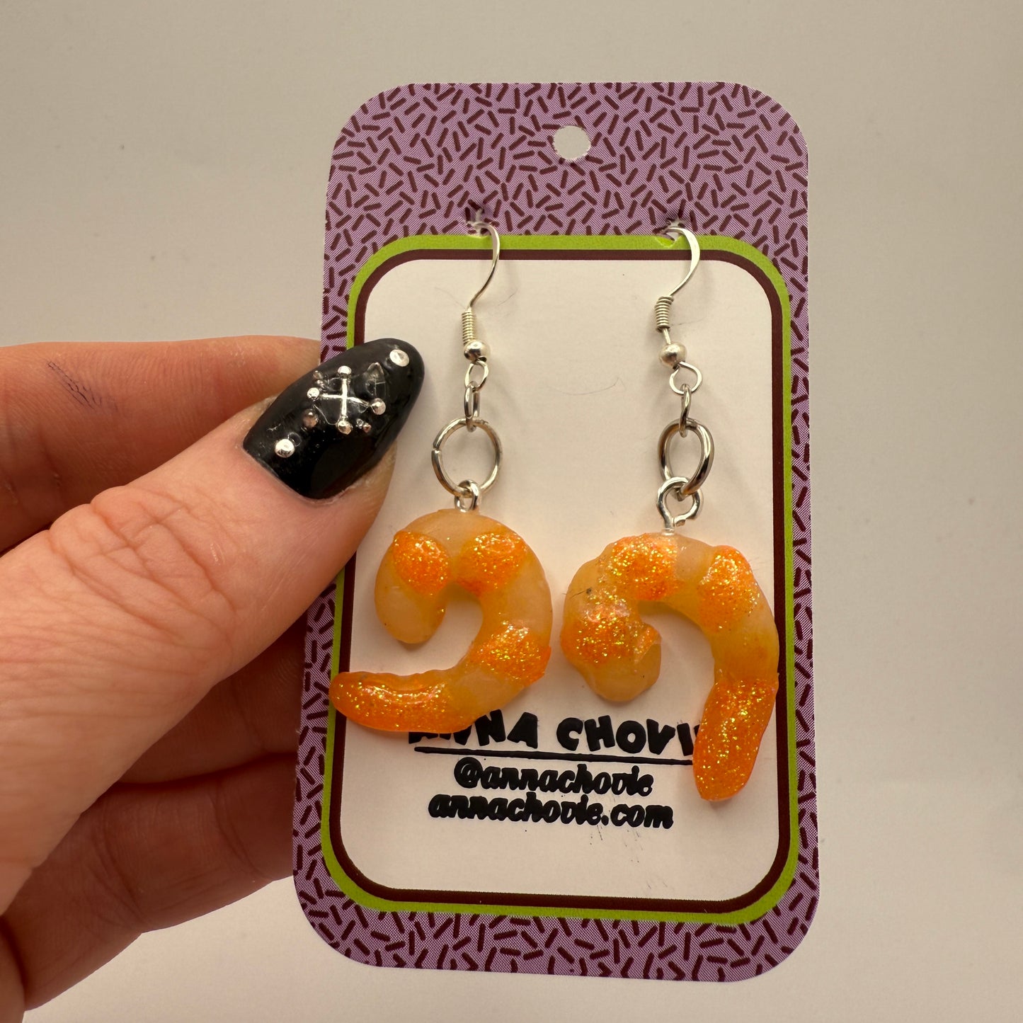 Earrings by Anna Chovie