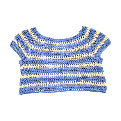 Handmade Crochet Crop Tops by Yarn and Page