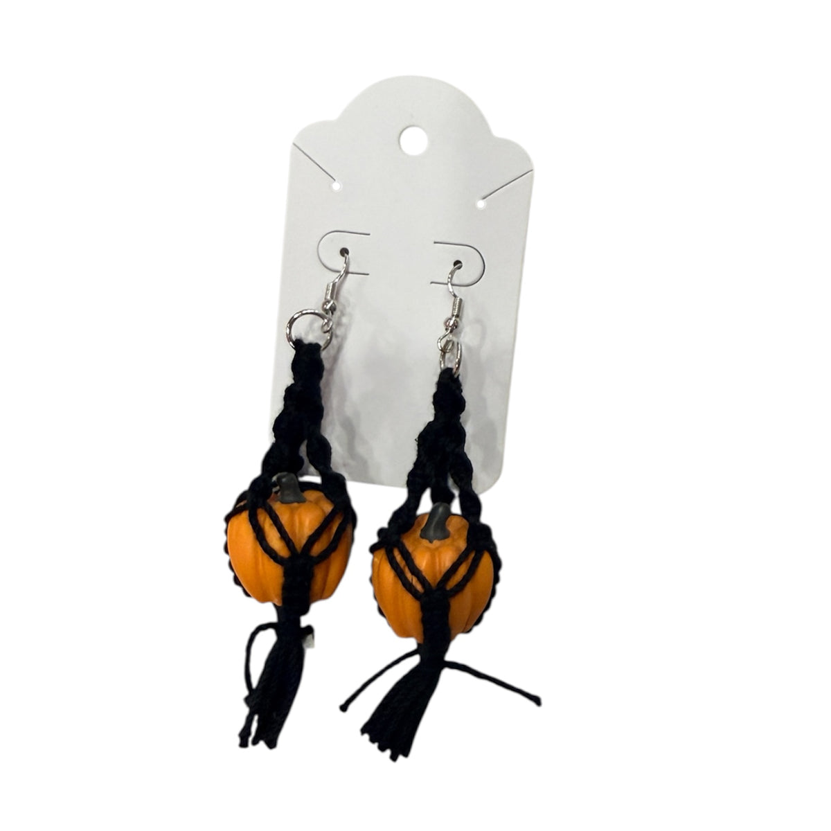 Macrame Plant Hanger Earrings by BohoBaby