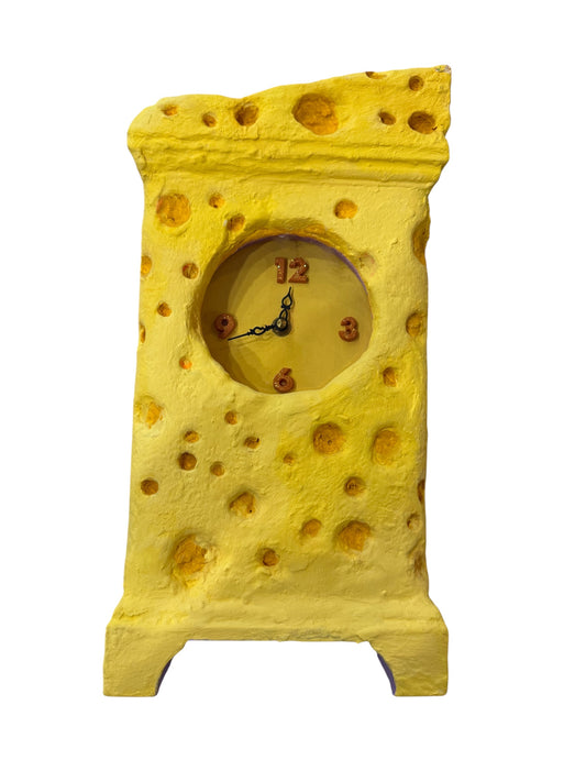 Holy Cheese Clock by Anna Chovie