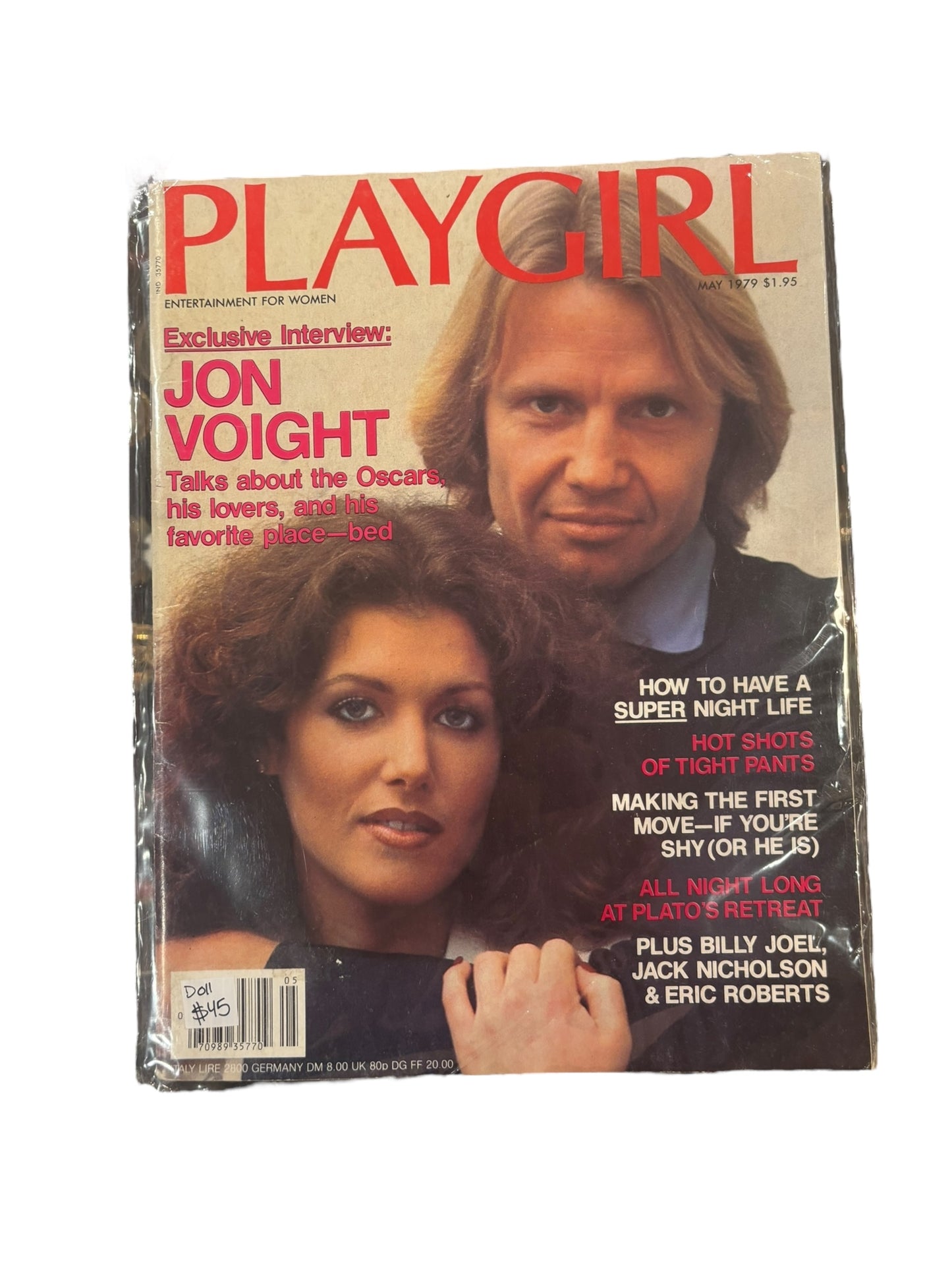 Assorted Vintage Playgirl Magazines