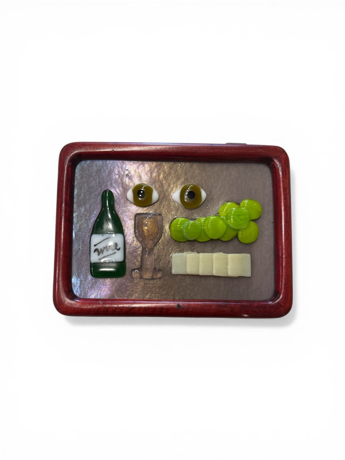 Framed & Hanging Glass Art by Manic Pixie Dream Squirrel