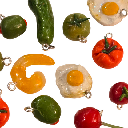Food Charms by Anna Chovie