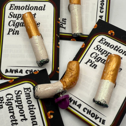 Emotional Support Pin Buddies by Anna Chovie