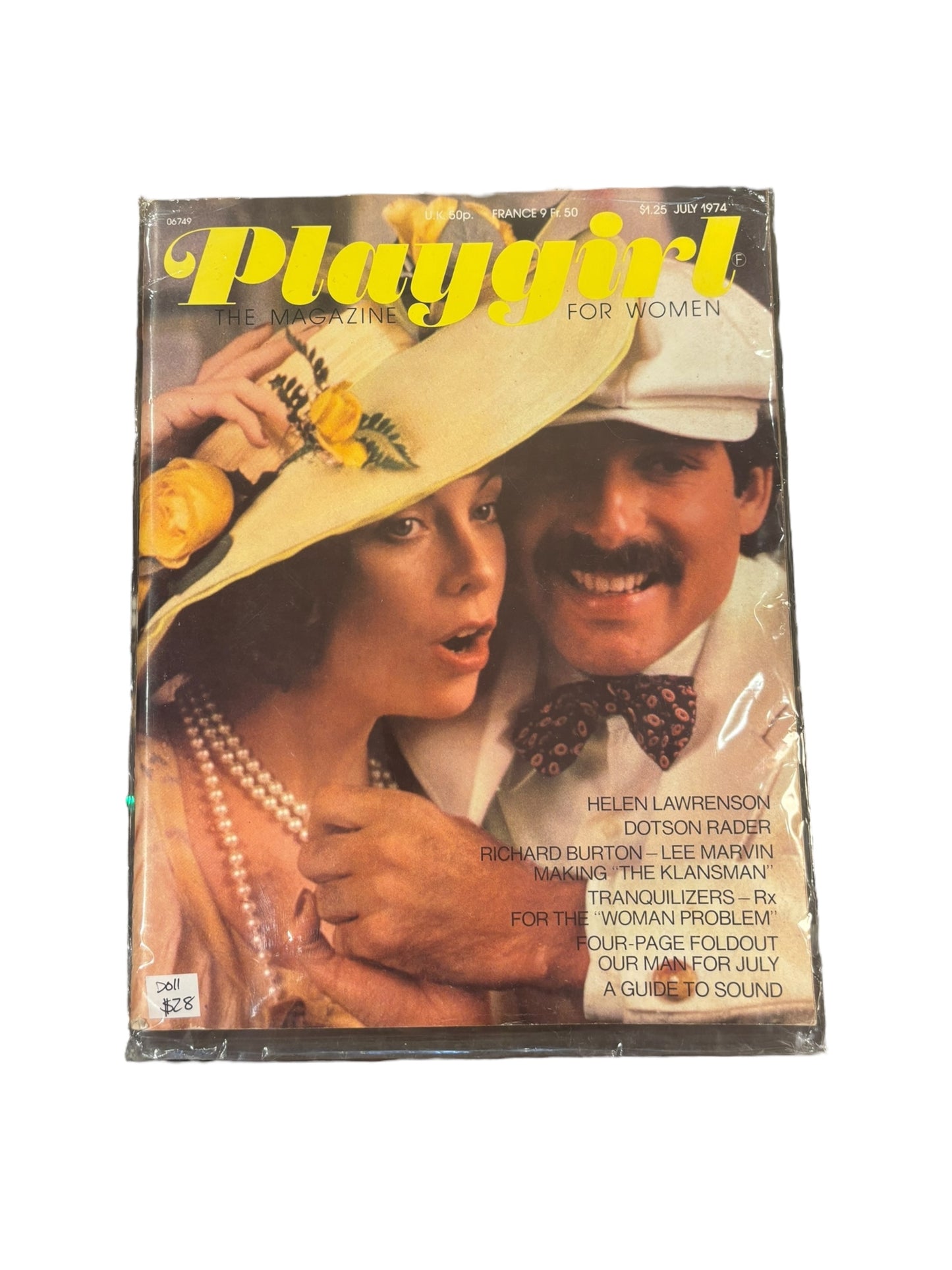 Assorted Vintage Playgirl Magazines