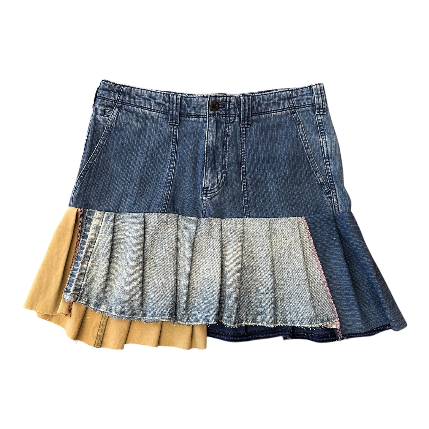 Patchwork Denim Shorts & Skirts by Grandmother Goods