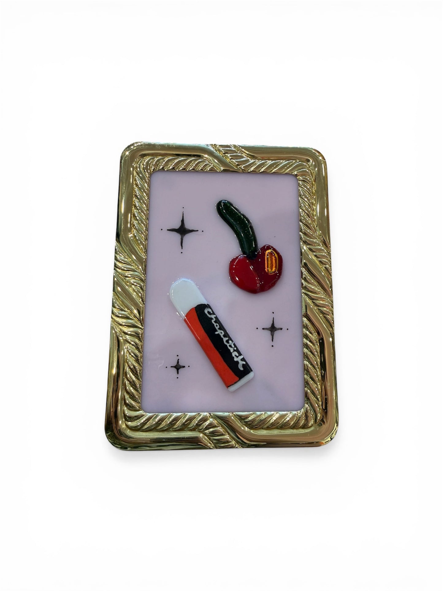 Framed & Hanging Glass Art by Manic Pixie Dream Squirrel