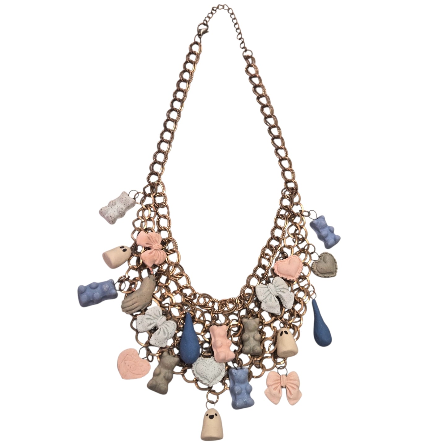 Ceramic Charm Necklaces by the Introverted Potter