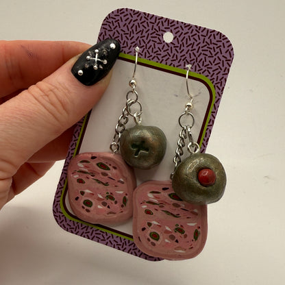 Earrings by Anna Chovie