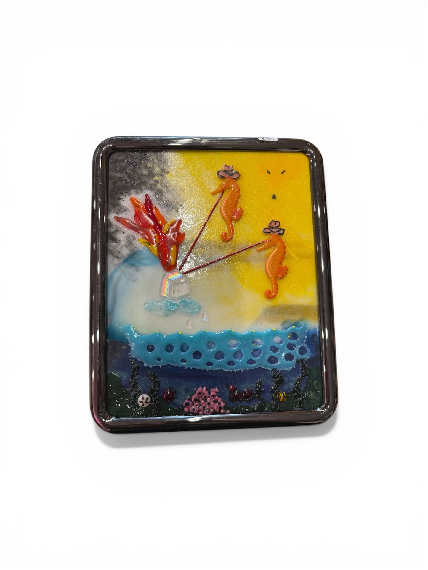 Framed & Hanging Glass Art by Manic Pixie Dream Squirrel