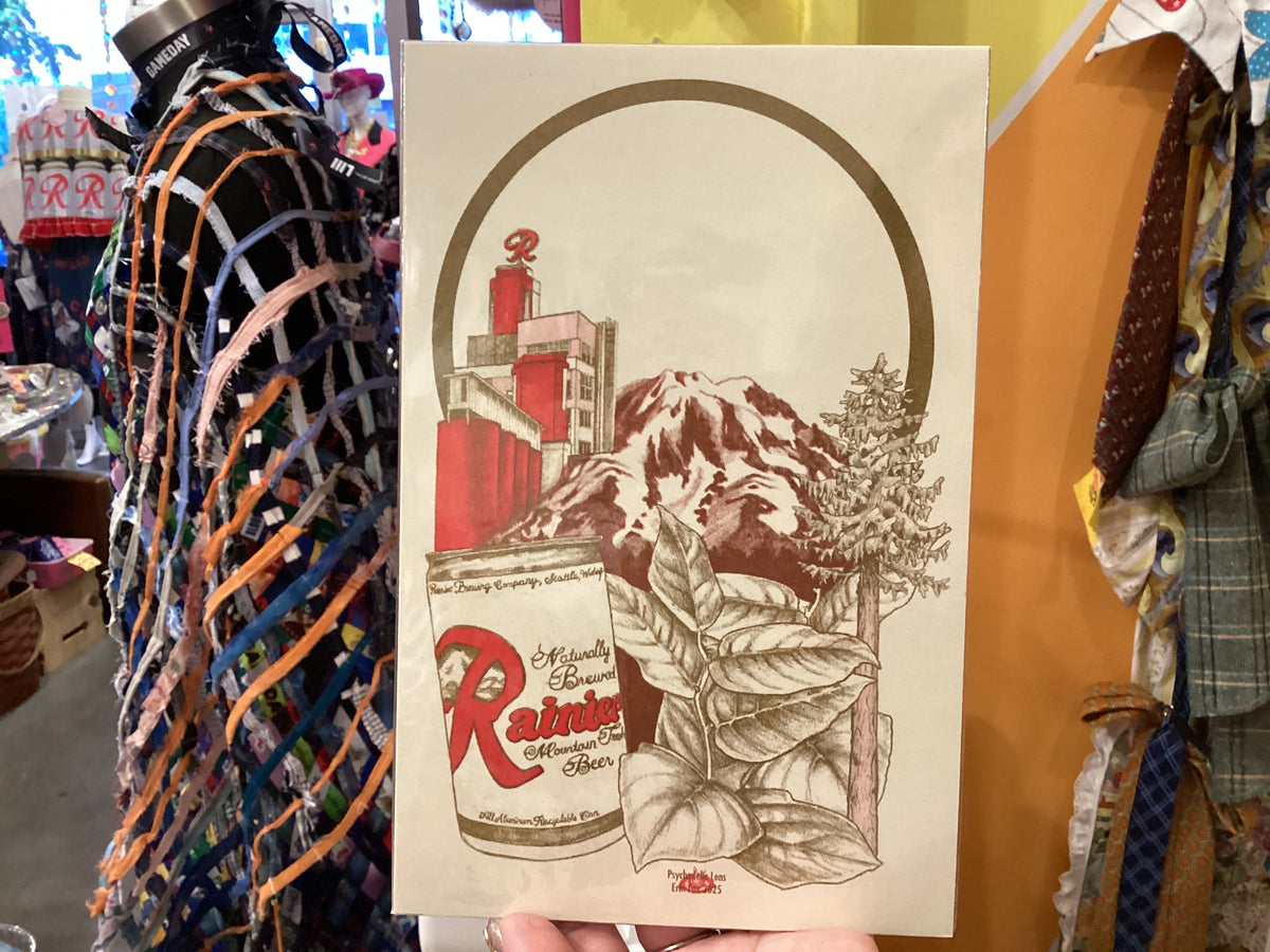 Rainier Risographs by Psychedelic Lens
