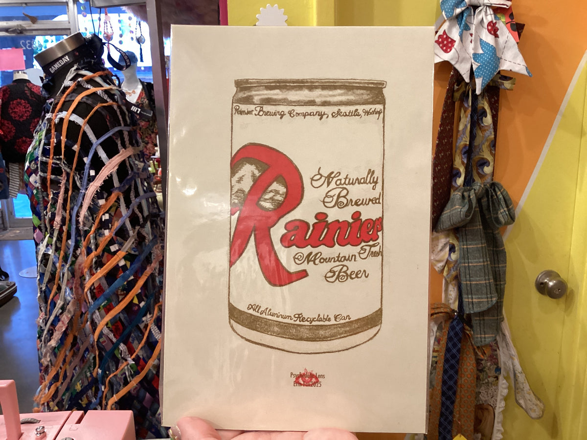 Rainier Risographs by Psychedelic Lens