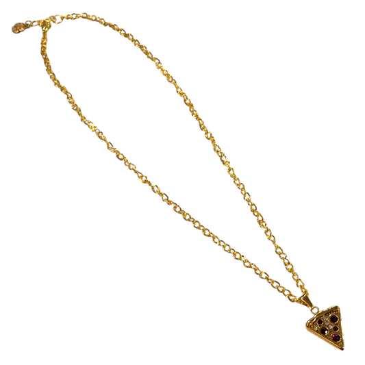 Cheese charm necklaces by Doll Parts Collective