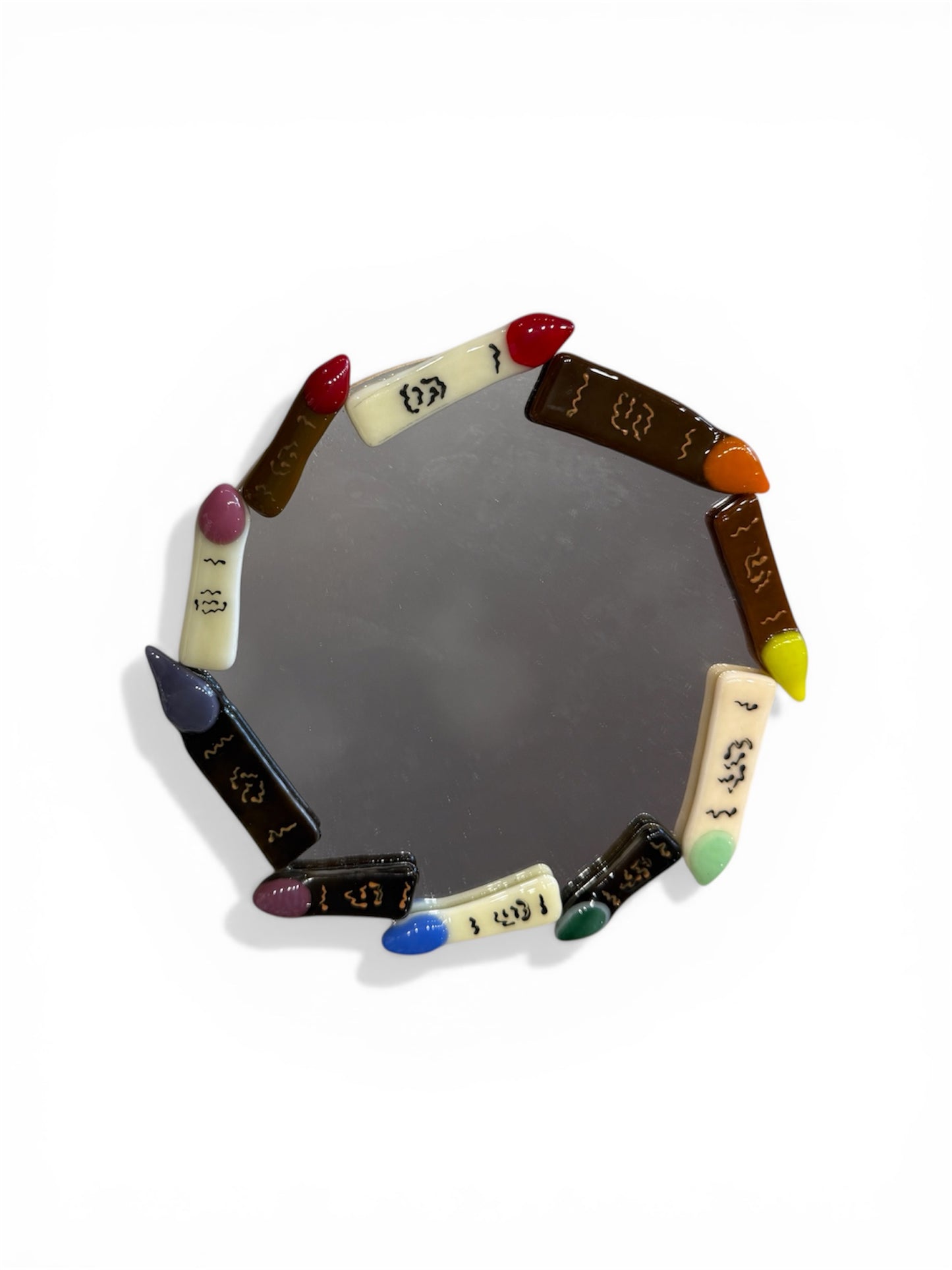 Framed & Hanging Glass Art by Manic Pixie Dream Squirrel
