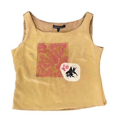 Handmade Appliqué Tank by Welcome Gnome