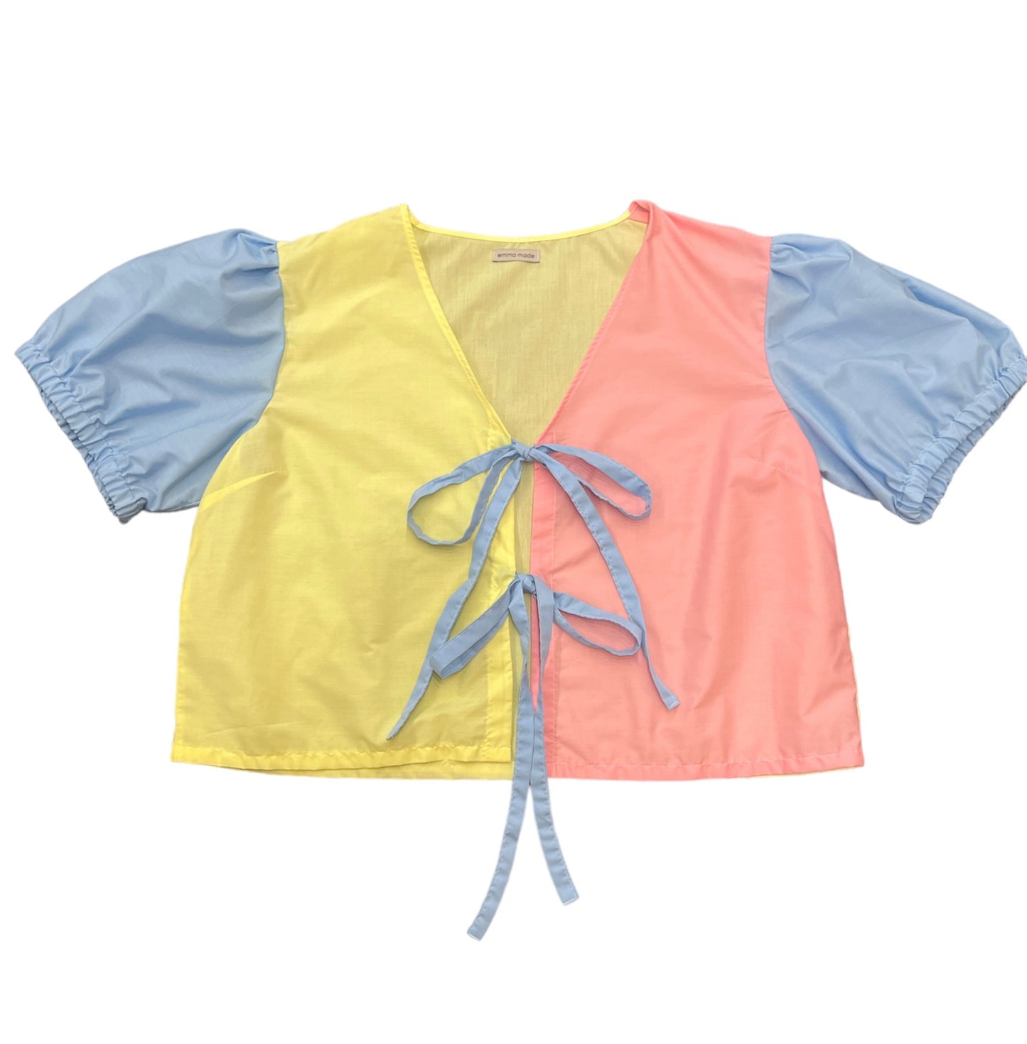 Pastel Color Block Top By Emma Made