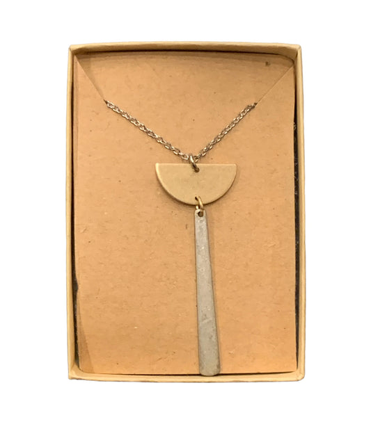 Half Moon Necklace by the Little Merle