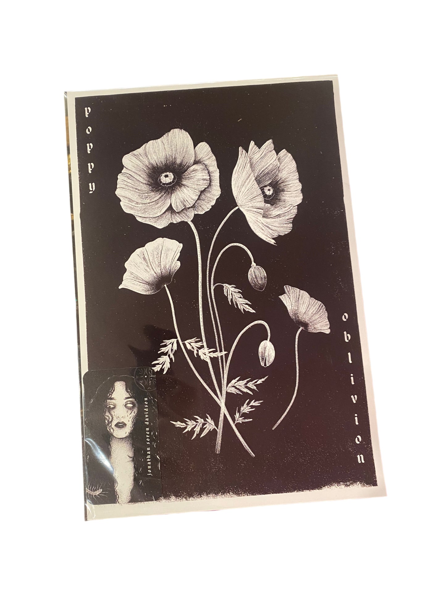 Dark Floral Prints by Jonathan Soren