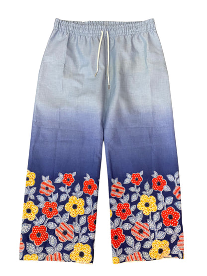 Wide Leg Floral Pants by Dan McLean