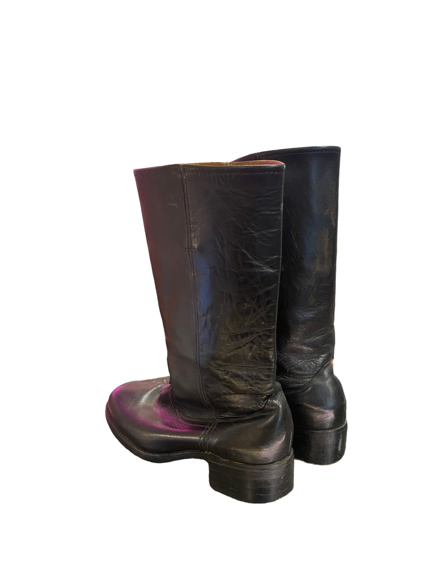 Leather Motorcycle Boots by Thom Mcan