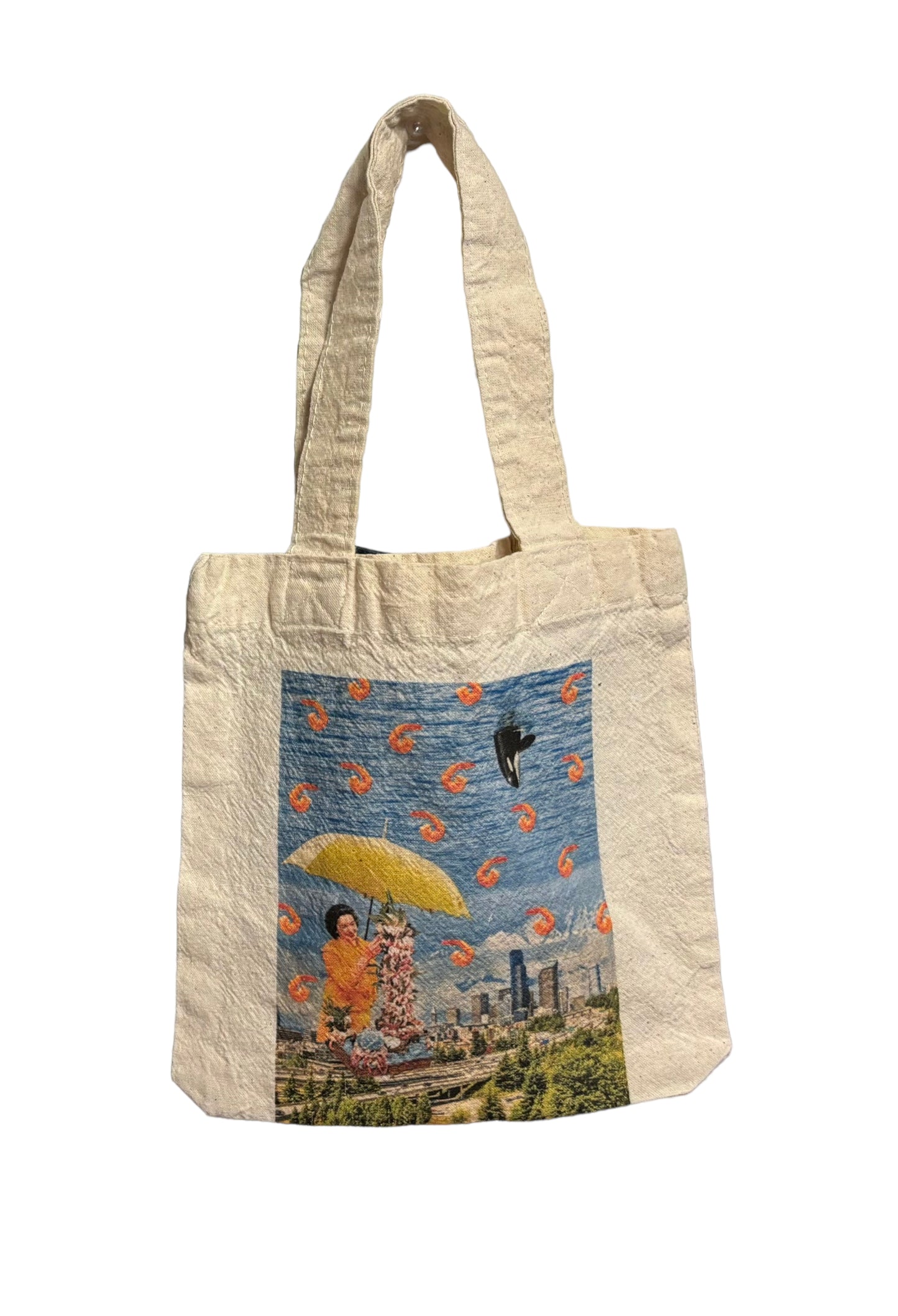 Printed Collage Totes by Naomi Amber Dawn